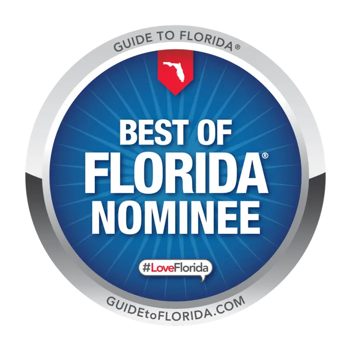 Mere Benefits Best of Florida nomination badge