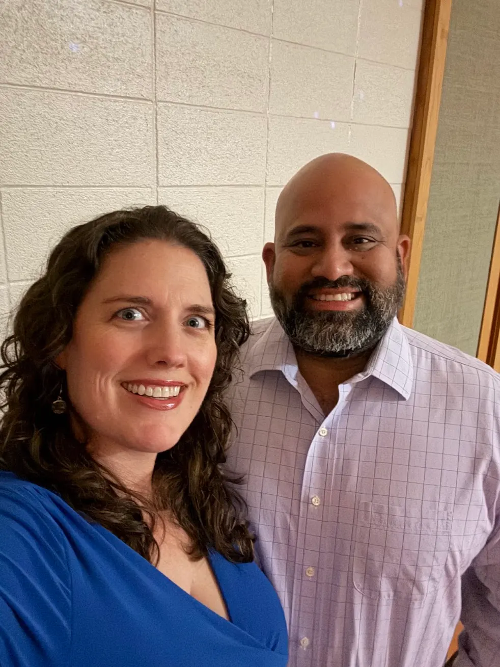 Kate Spilsbury and her husband