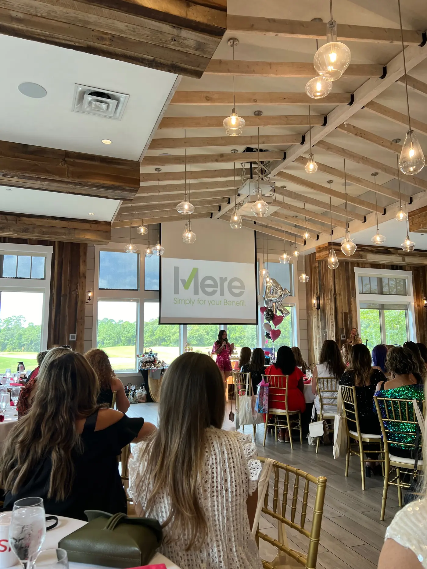 A full hall at a Mere Benefits Medicare seminar